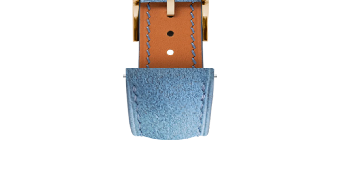 Baby Blue Alcantara Signature Strap - Image 10