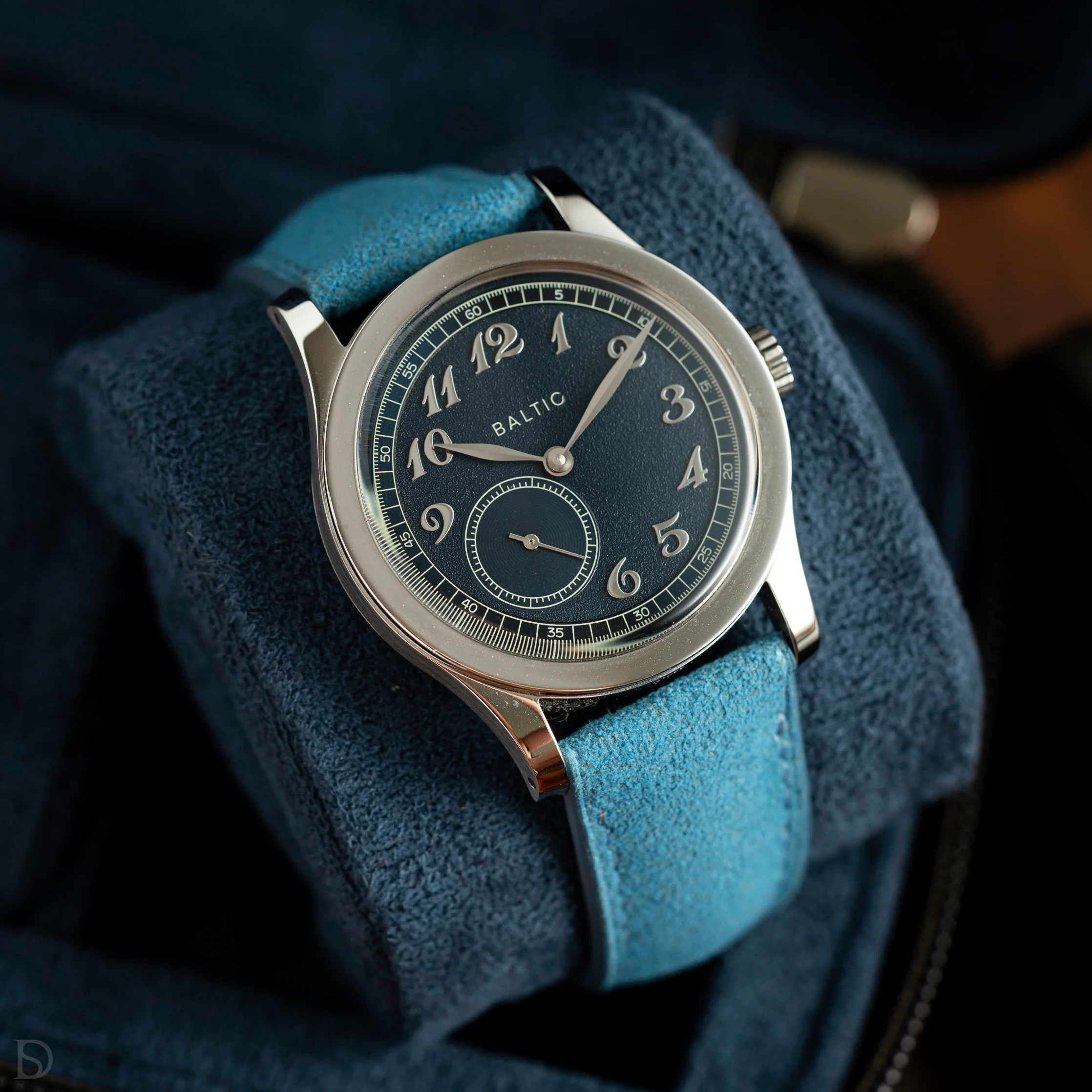 Baby Blue Alcantara Signature Strap - Image 3