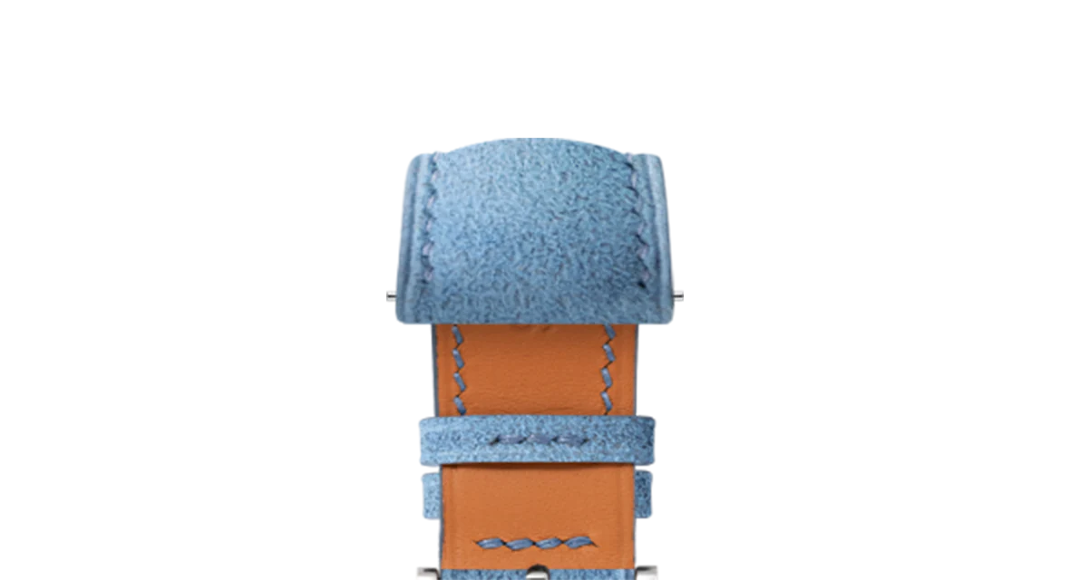 Baby Blue Alcantara Signature Strap - Image 5