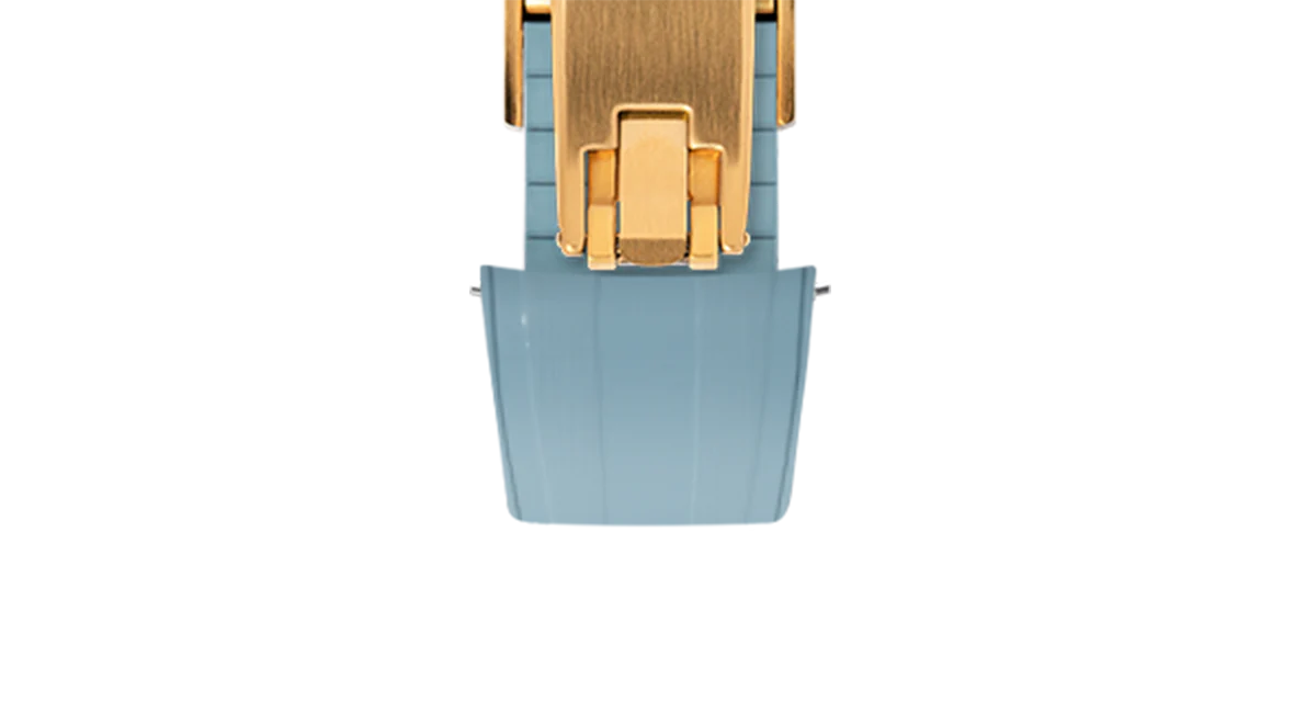 Baby Blue CTS Rubber Strap for Rolex Submariner 41mm - Image 11