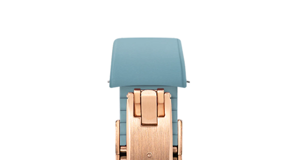 Baby Blue Curved CTS Rubber Strap - Image 11