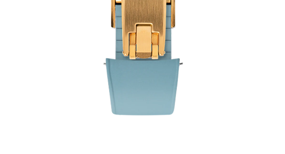 Baby Blue Curved CTS Rubber Strap - Image 14
