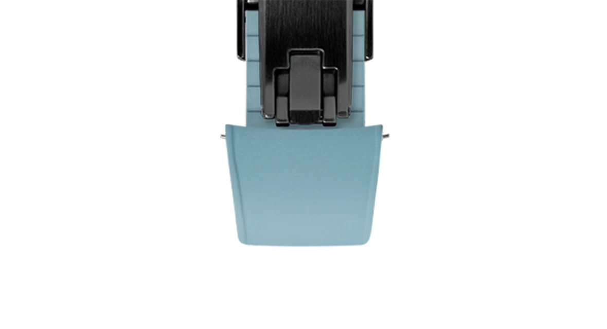 Baby Blue Curved CTS Rubber Strap - Image 16