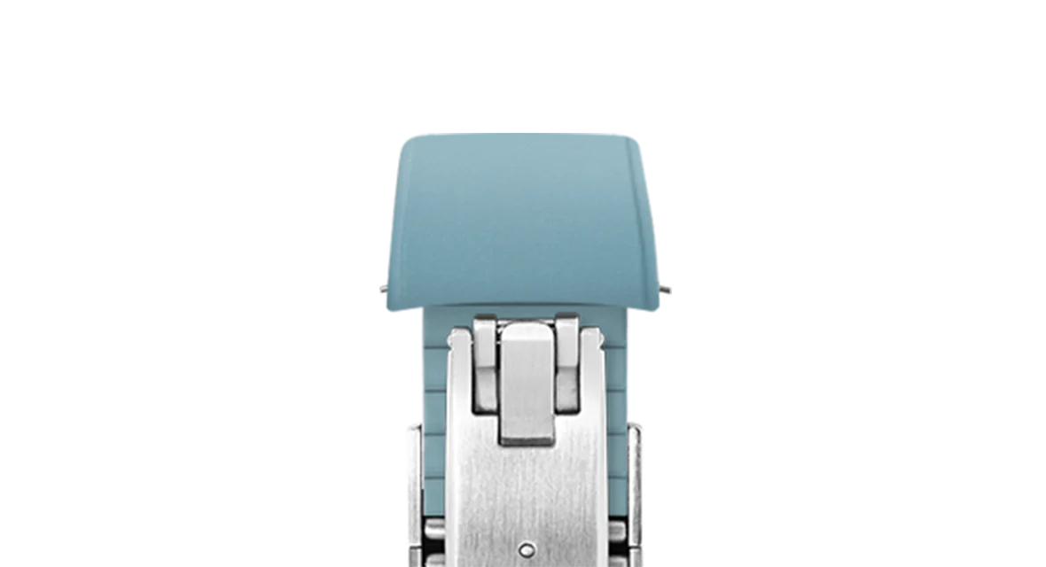 Baby Blue Curved CTS Rubber Strap - Image 9