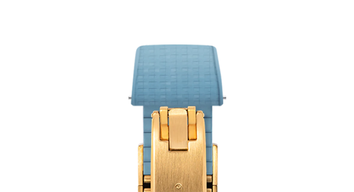 Baby Blue Mosaic CTS Rubber Strap - Image 11