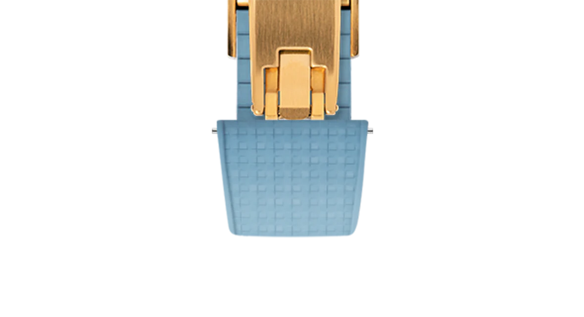 Baby Blue Mosaic CTS Rubber Strap - Image 12