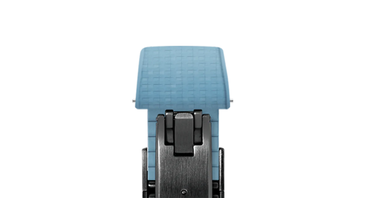 Baby Blue Mosaic CTS Rubber Strap - Image 13