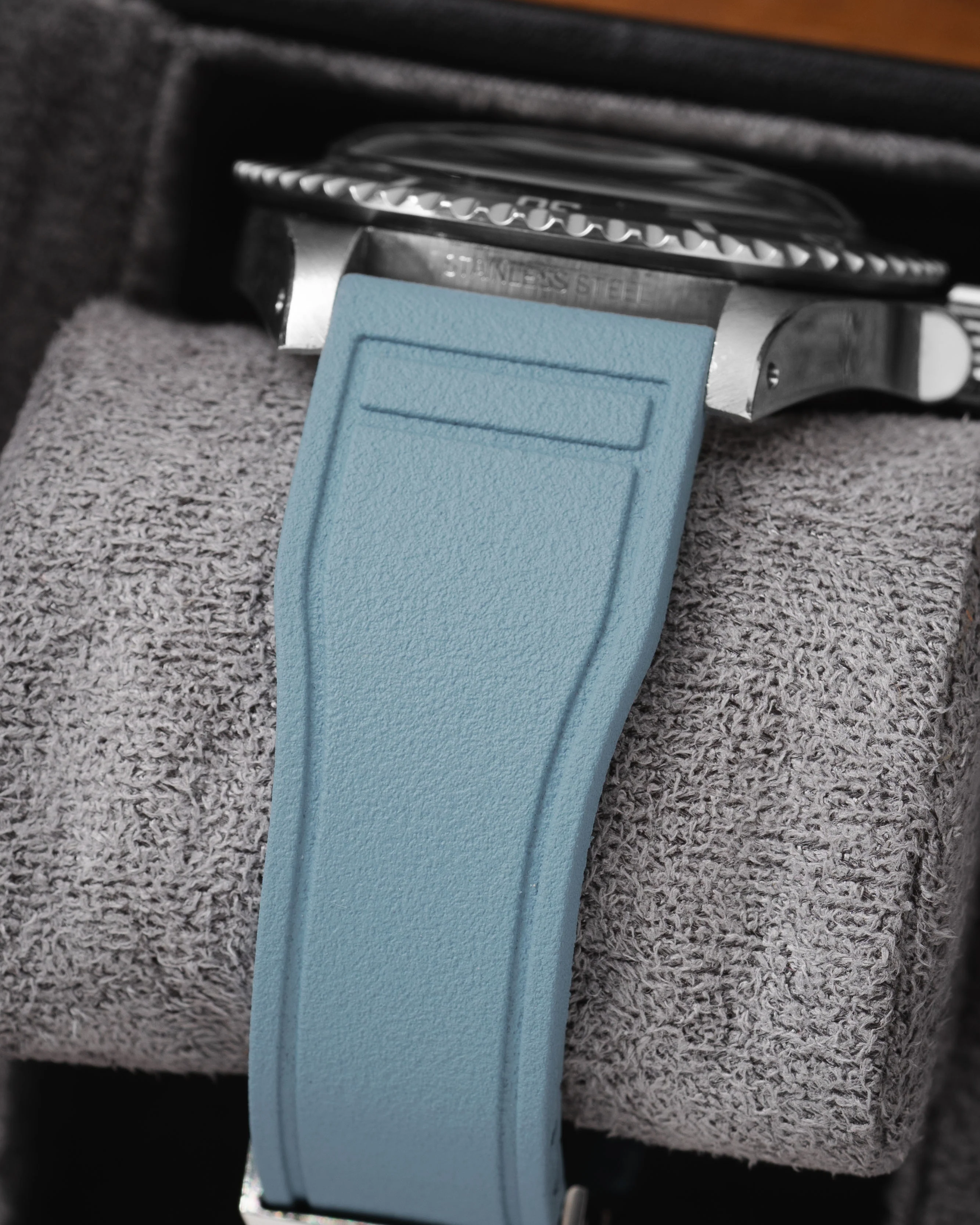 Baby Blue Pilot CTS Rubber Strap - Image 5