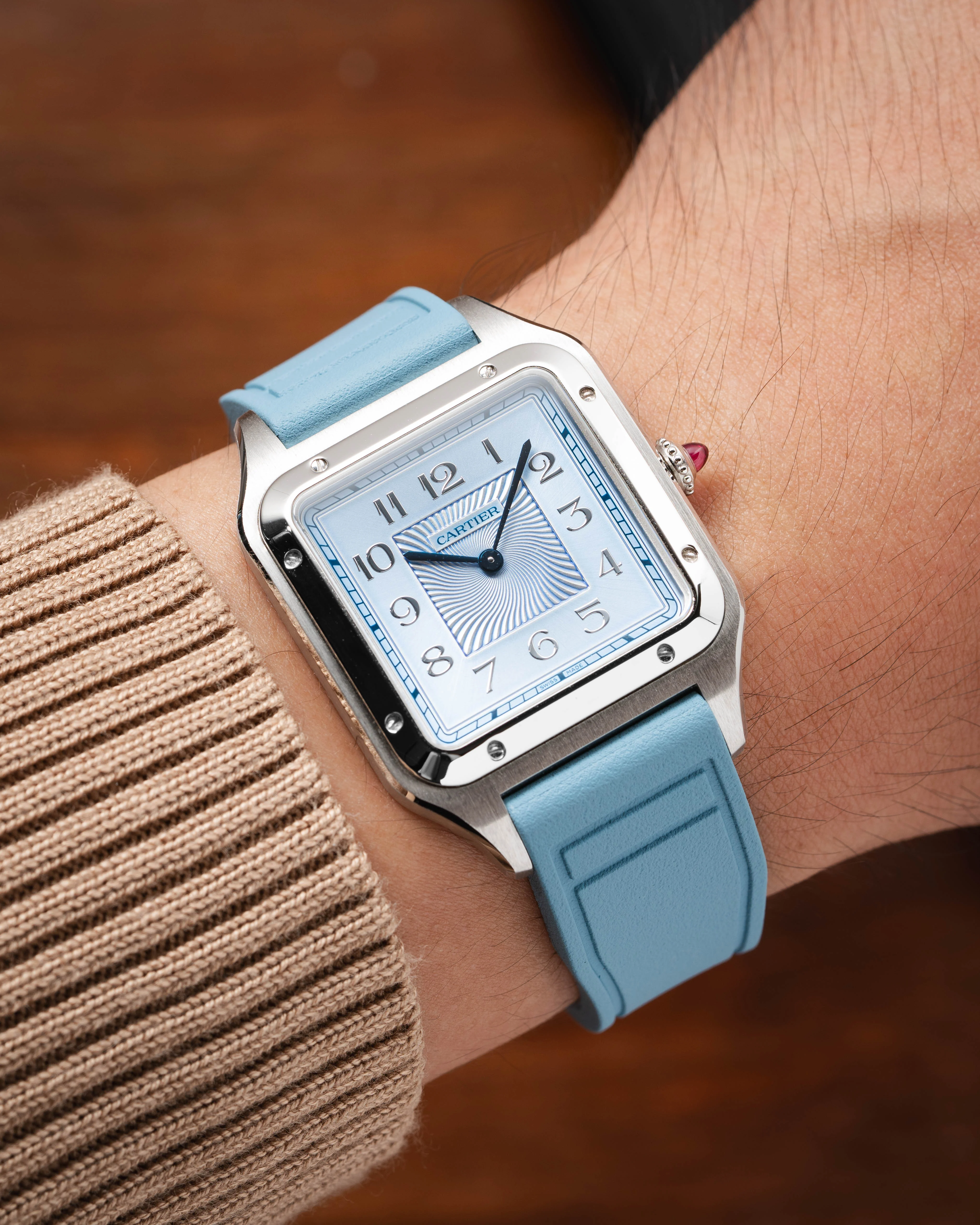 Baby Blue Pilot CTS Rubber Strap - Image 7