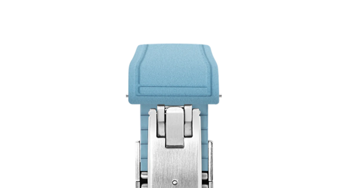 Baby Blue Pilot CTS Rubber Strap - Image 8