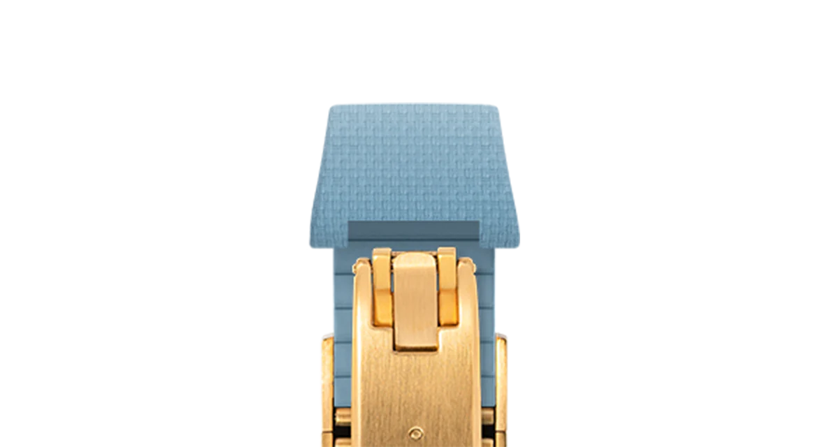Baby Blue Sailcloth CTS Rubber Strap for Christopher Ward The Twelve - Image 19