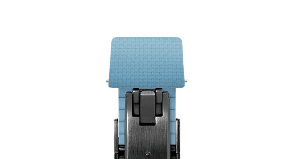 Baby Blue Sailcloth CTS Rubber Strap for F.P. Journe Élégante - Image 10