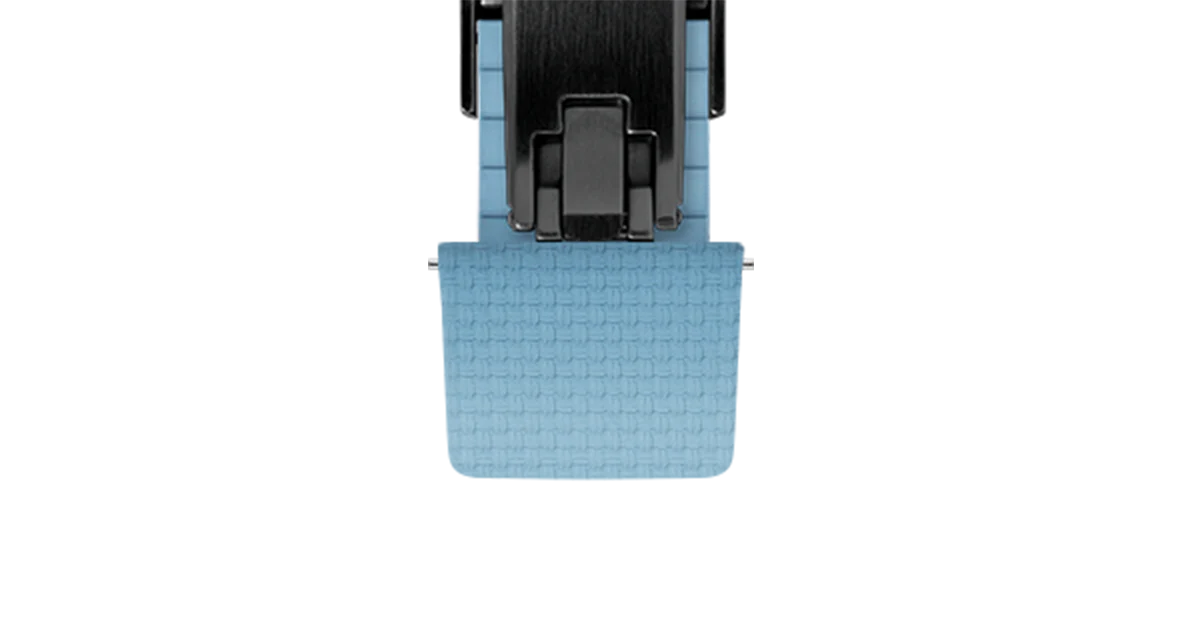 Baby Blue Sailcloth CTS Rubber Strap for F.P. Journe Élégante - Image 14