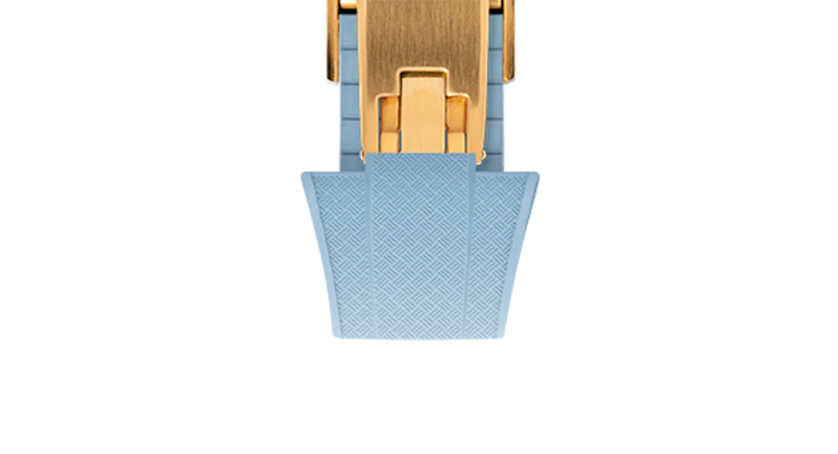 Baby Blue CTS Rubber Strap for Tissot PRX - Image 12