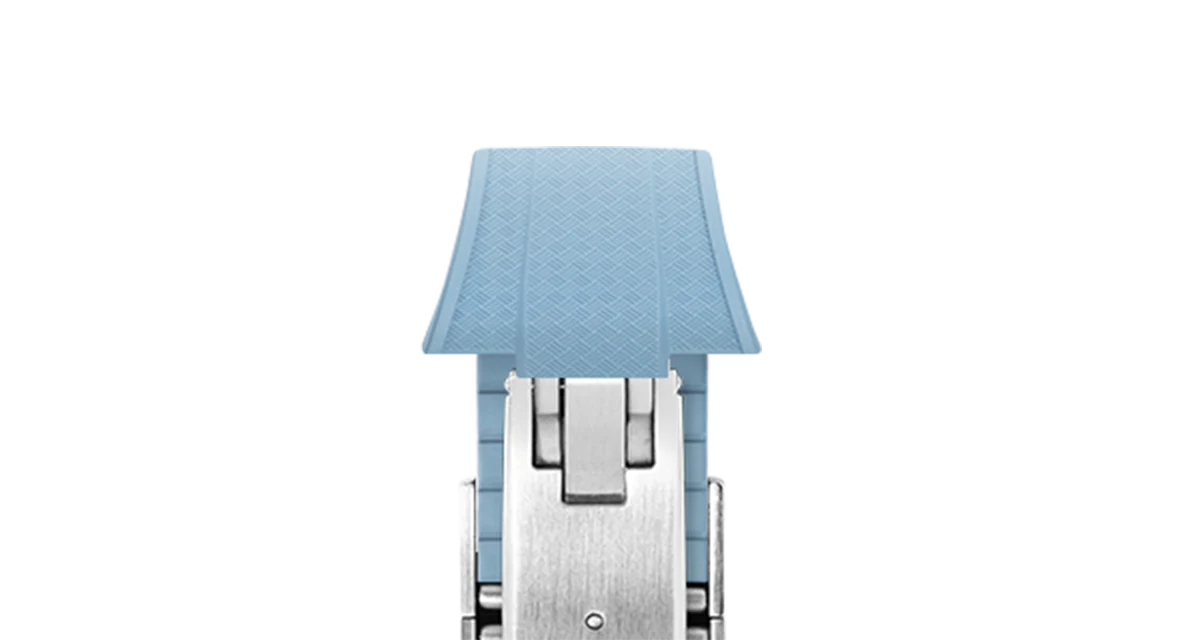 Baby Blue CTS Rubber Strap for Tissot PRX - Image 7