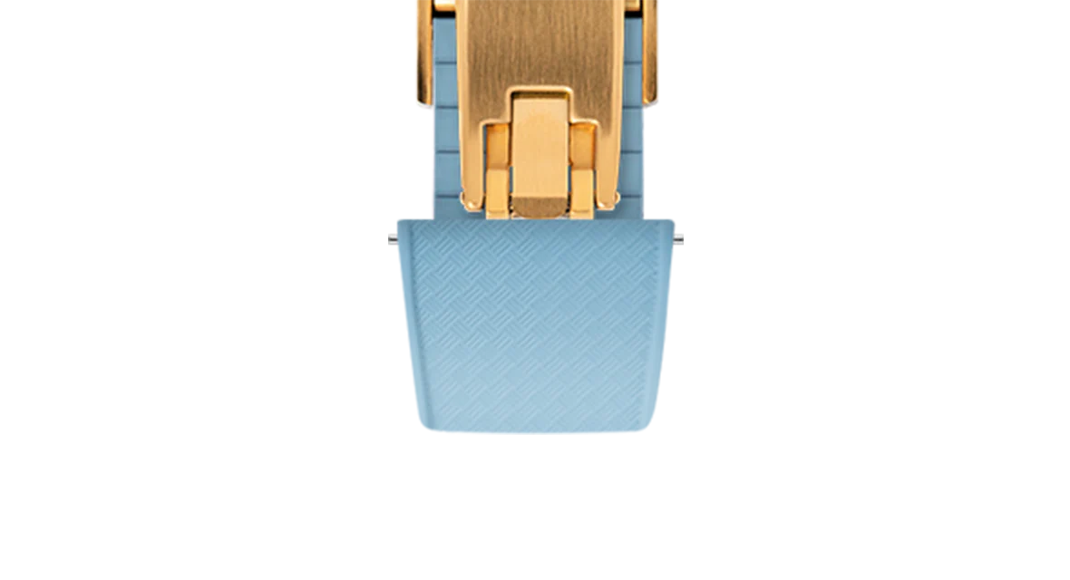 Baby Blue Tropical CTS Rubber Strap - Image 16