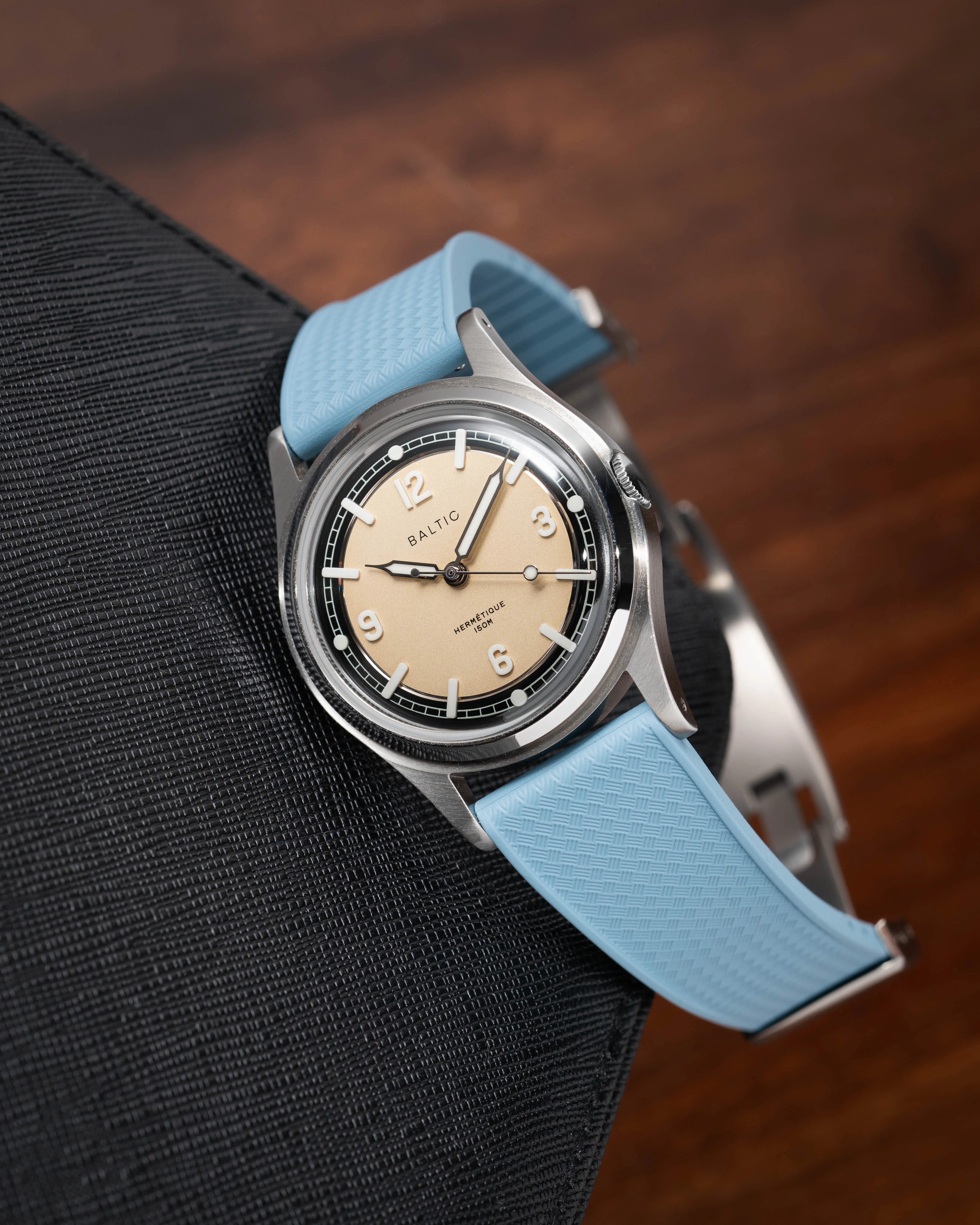 Baby Blue Tropical CTS Rubber Strap - Image 3