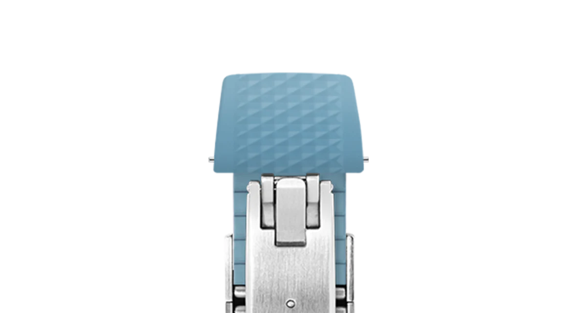 Baby Blue Waffle CTS Rubber Strap - Image 10