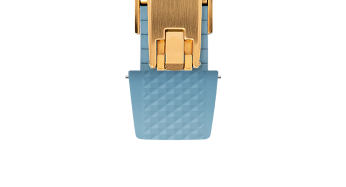 Baby Blue Waffle CTS Rubber Strap - Image 13