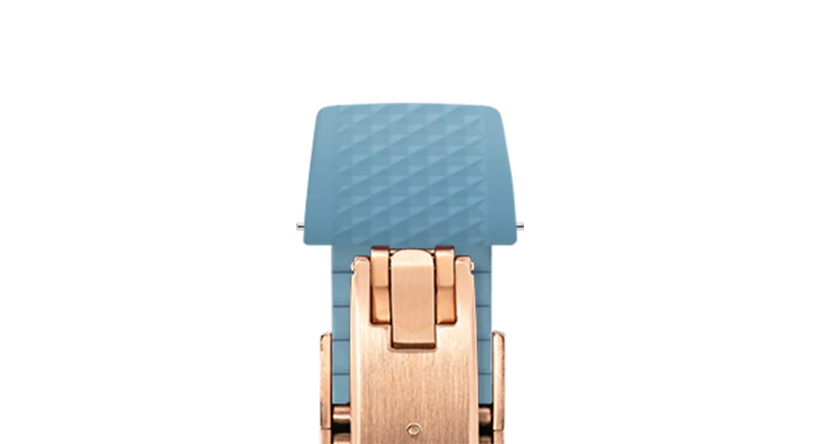 Baby Blue Waffle CTS Rubber Strap - Image 14