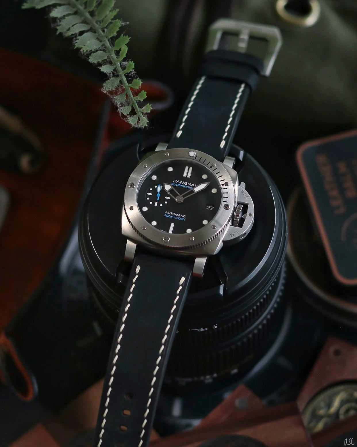 Black Crazy Horse Chunky Strap - Image 3