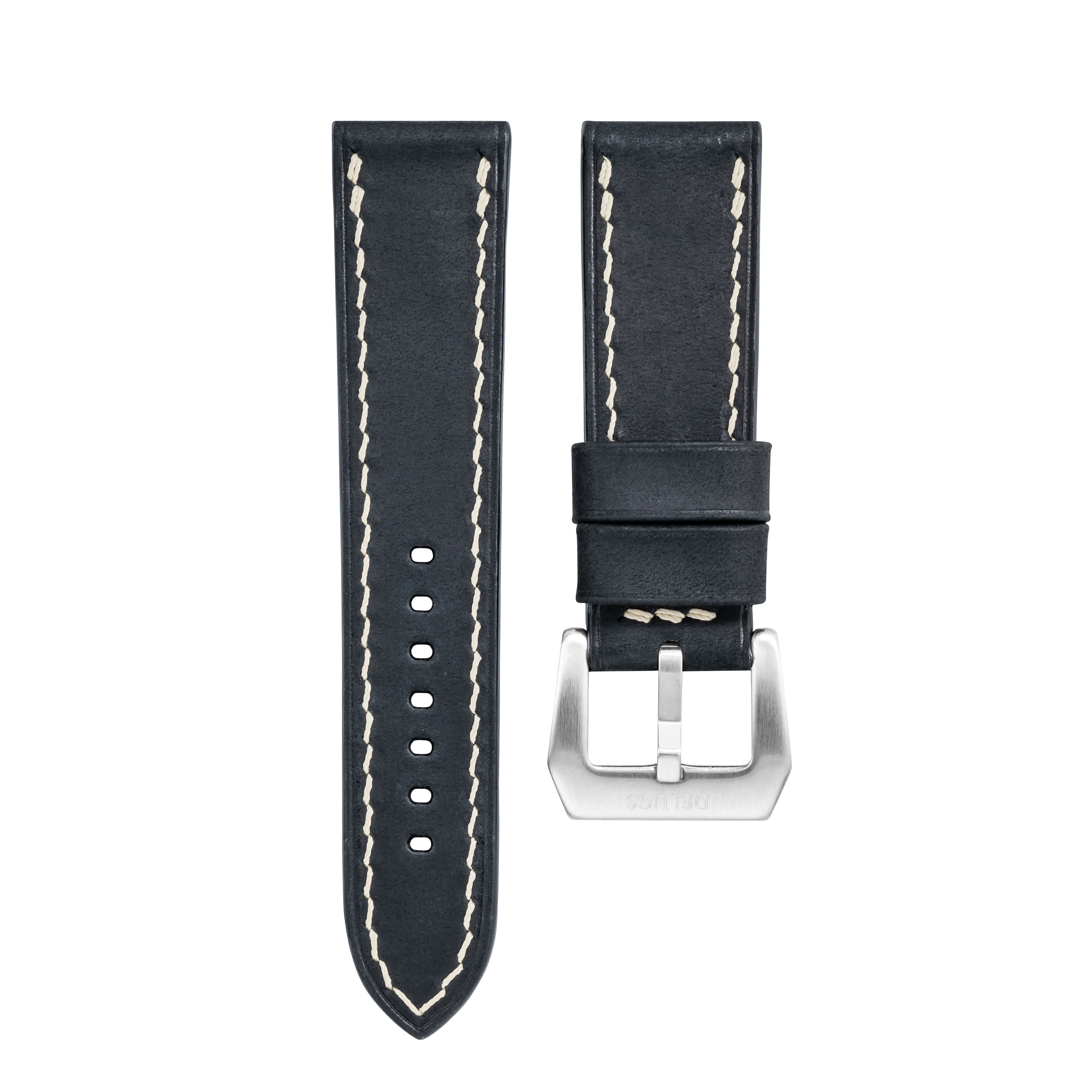 Black Crazy Horse Chunky Strap - Image 4