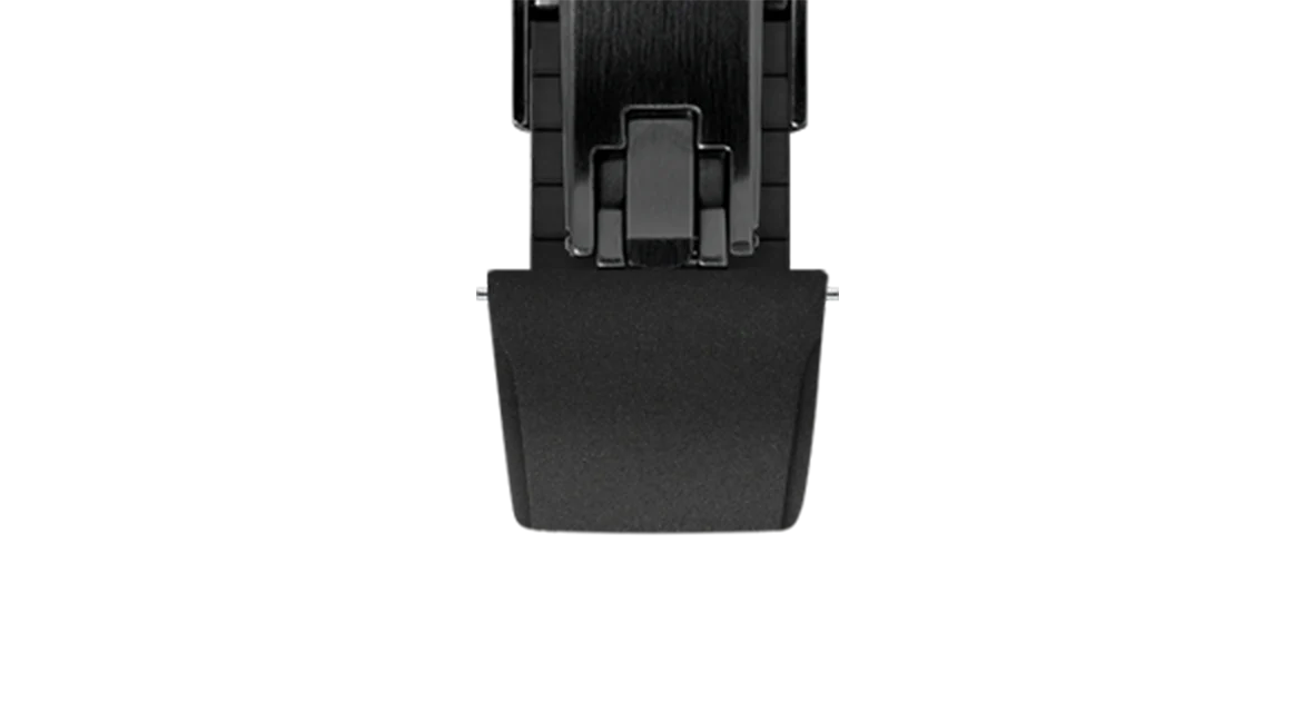 Black CTS Rubber Strap for Cartier Santos de Cartier - Image 13
