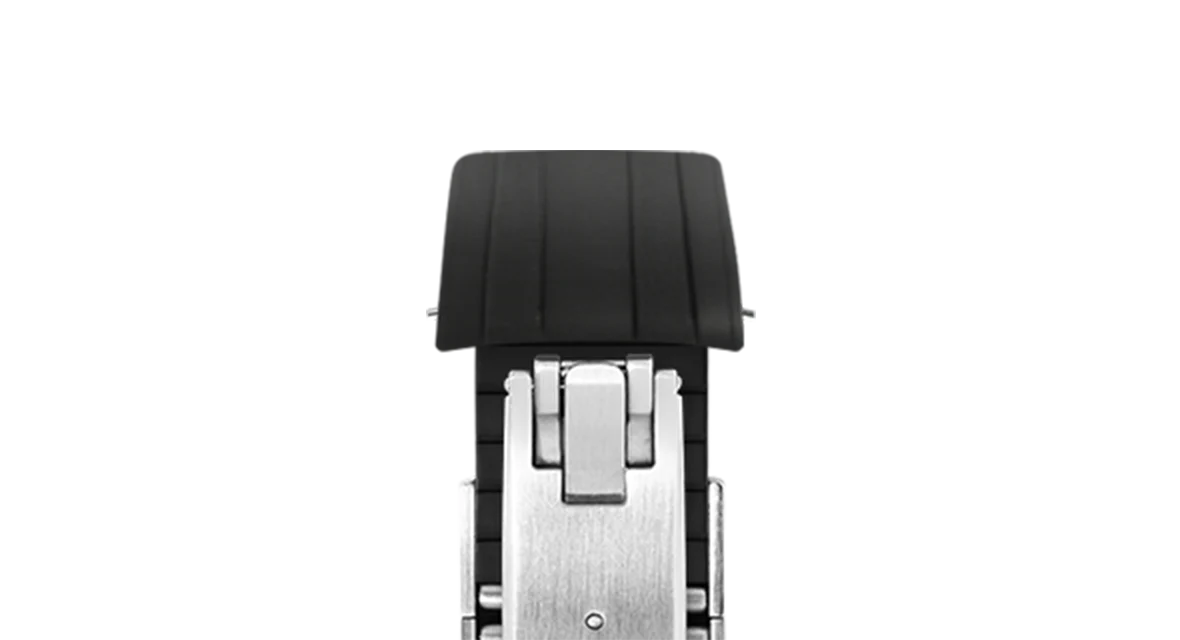 Black CTS Rubber Strap for Tudor BB58 - Image 4