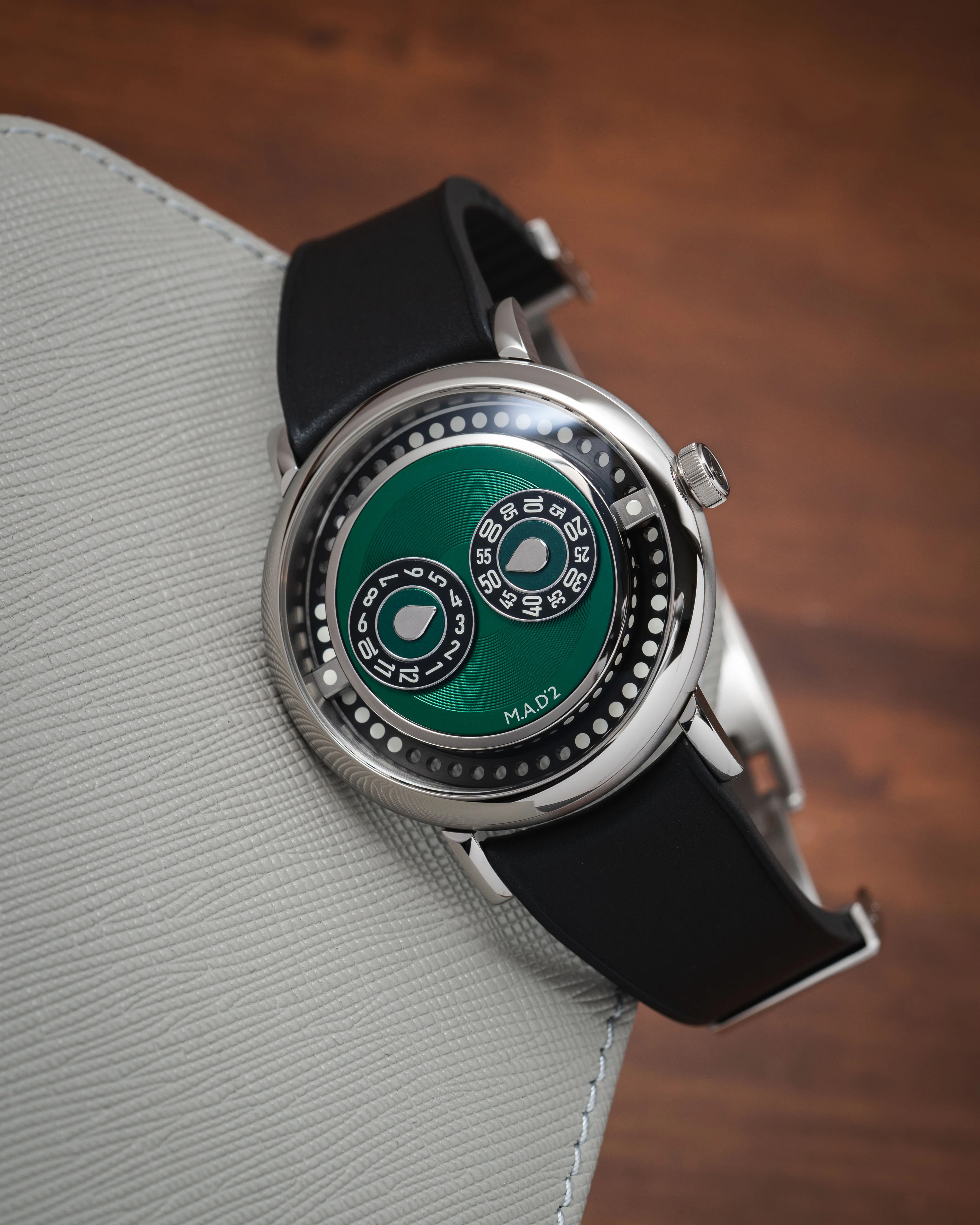 Black Curved CTS Rubber Strap - Image 4