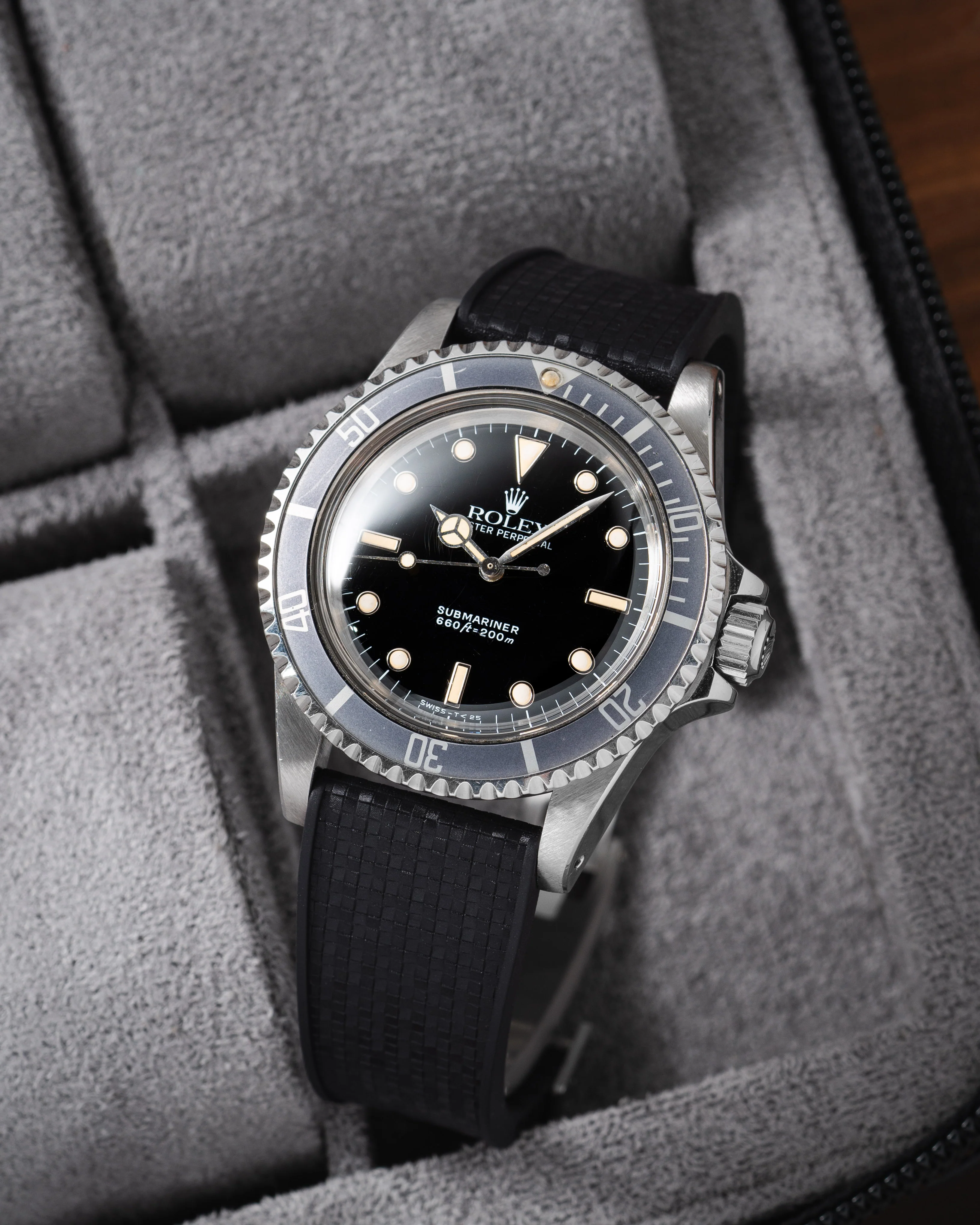 Black Mosaic CTS Rubber Strap - Image 3