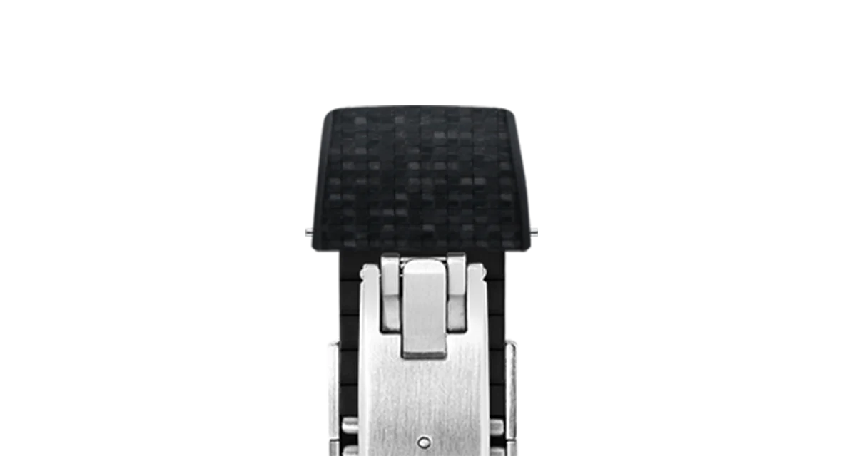 Black Mosaic CTS Rubber Strap - Image 7