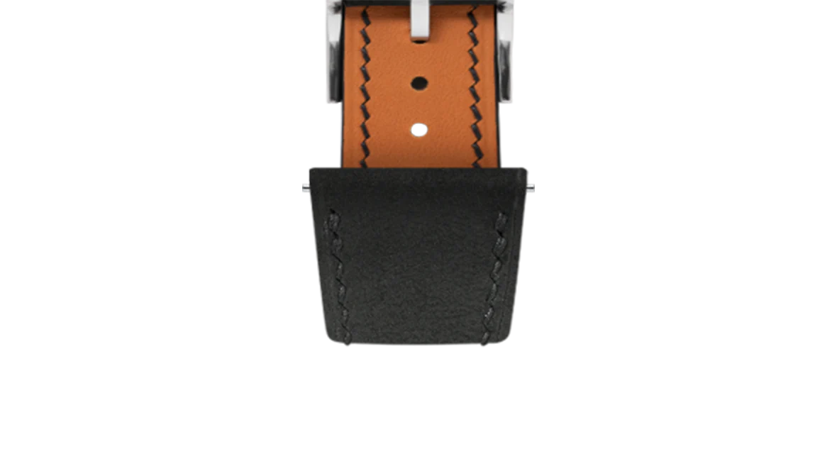 Black Nubuck Slim Strap - Image 11