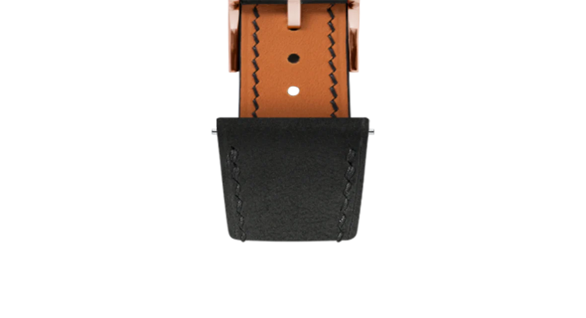 Black Nubuck Slim Strap - Image 9