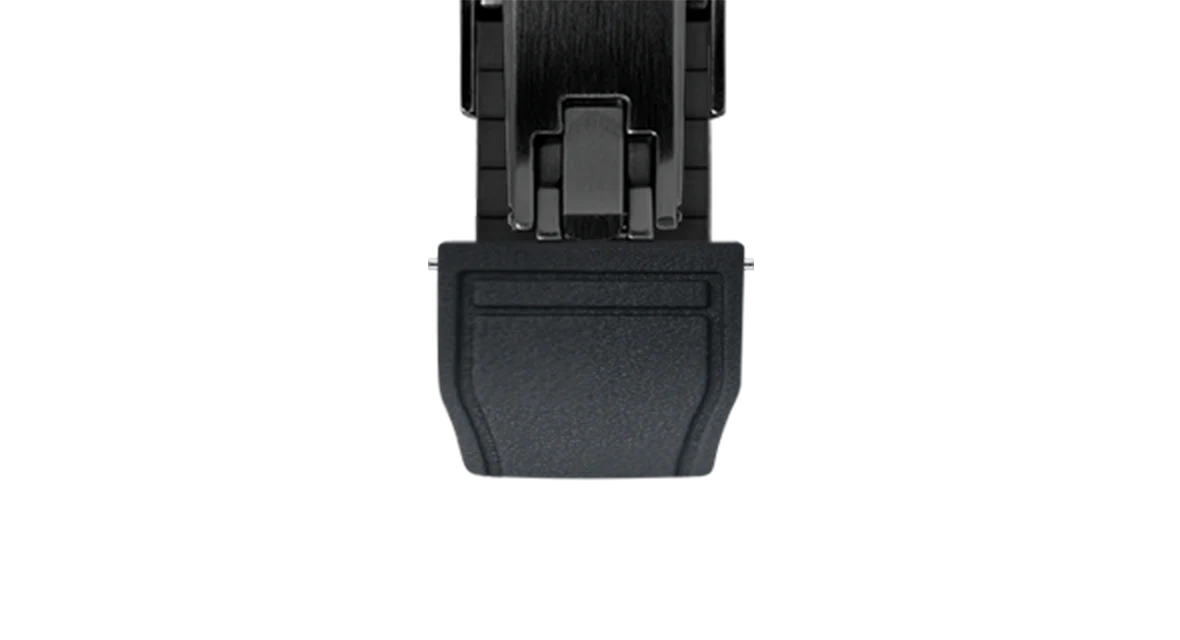 Black Pilot CTS Rubber Strap - Image 16