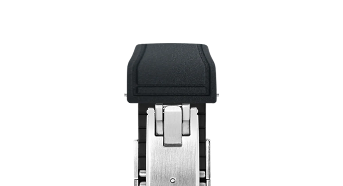 Black Pilot CTS Rubber Strap - Image 9
