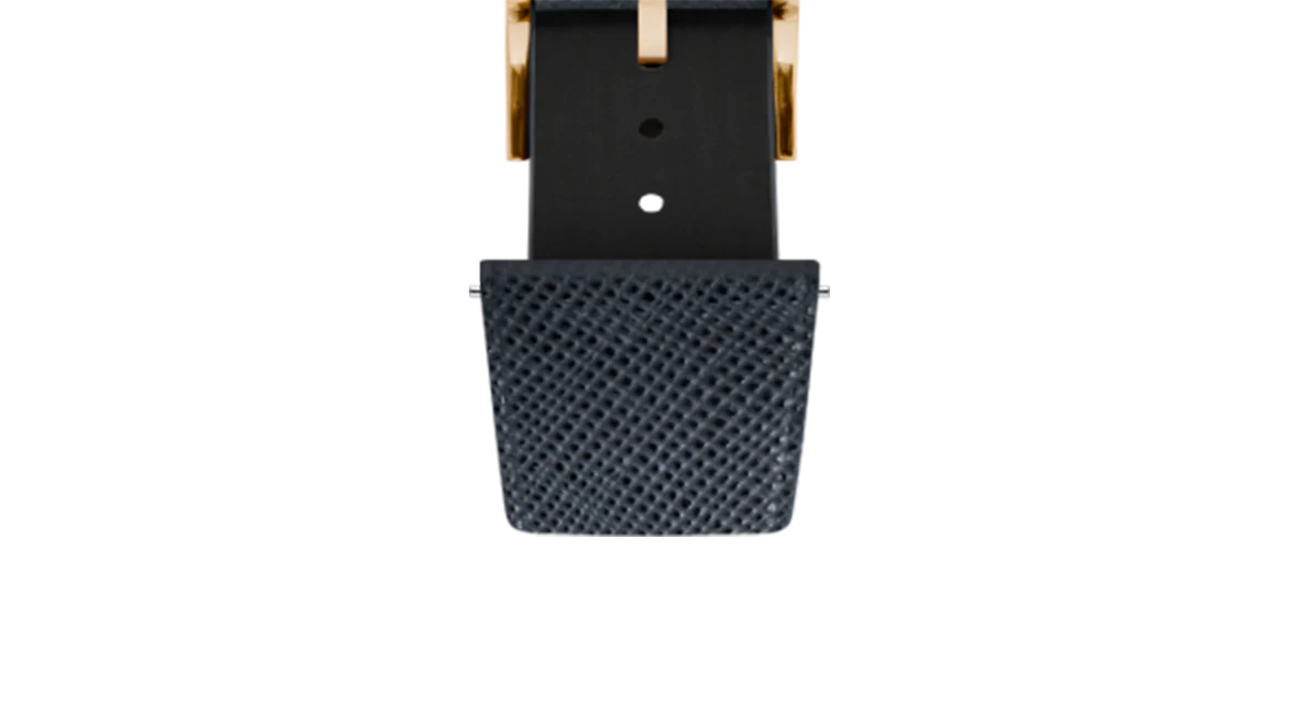 Black Saffiano Stitchless Strap - Image 9