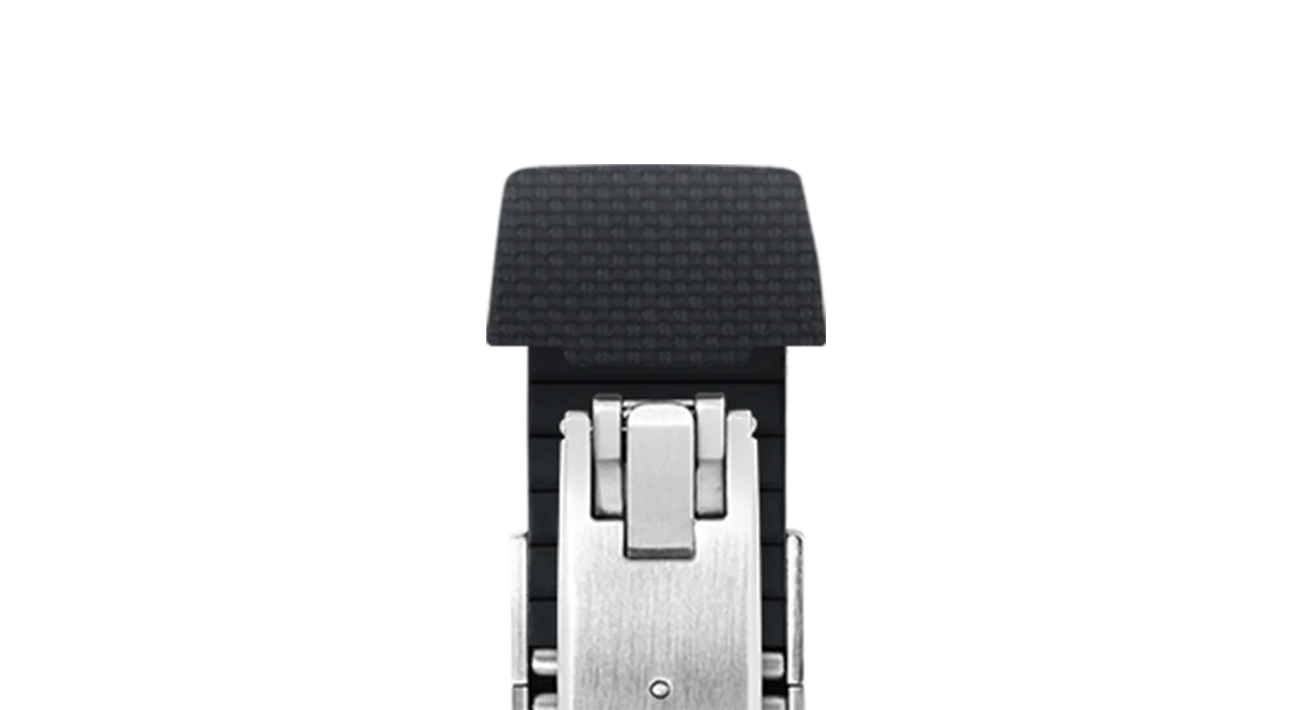 Black Sailcloth CTS Rubber Strap for Atelier Wen Perception - Image 6