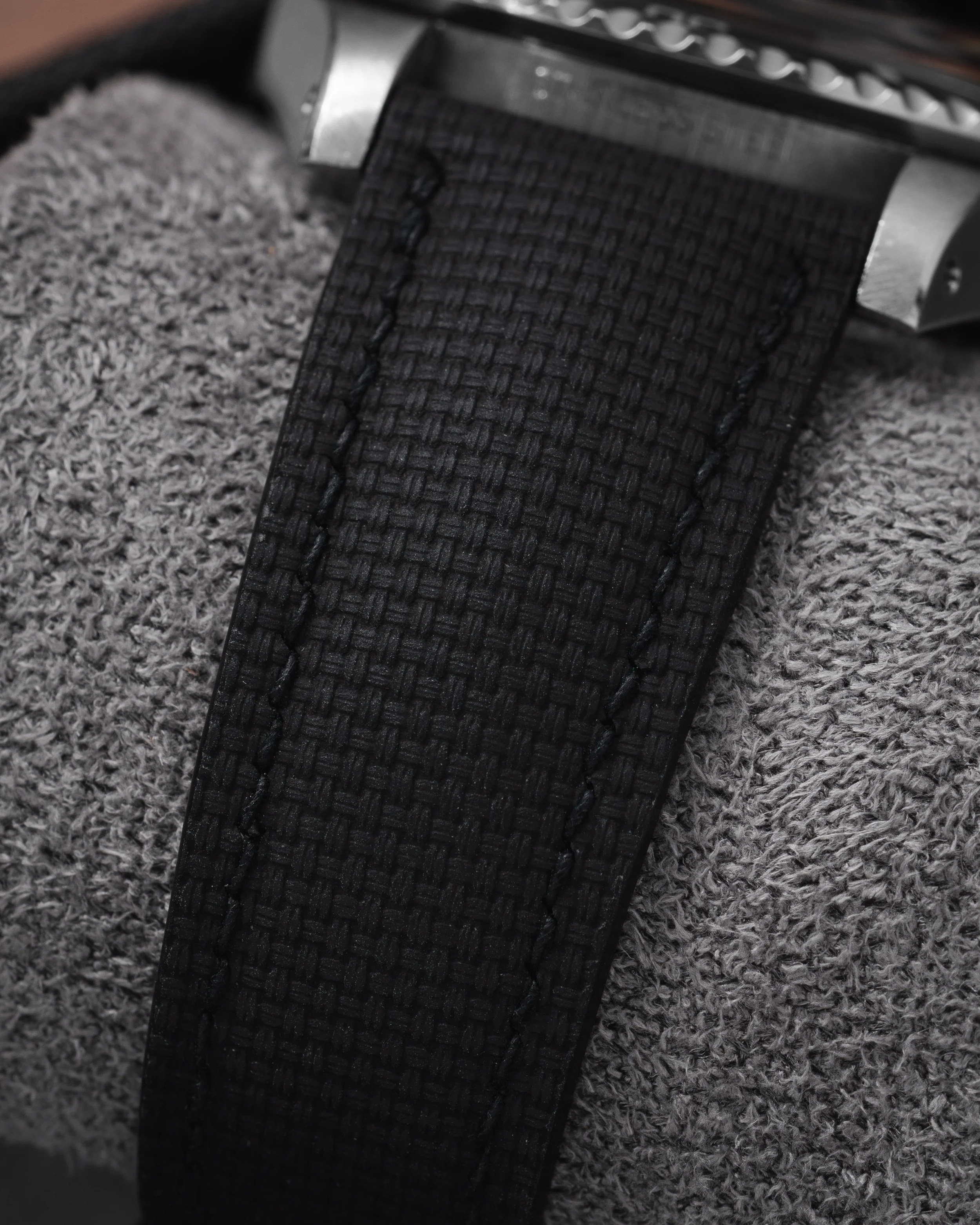Black Sailcloth Signature Strap - Image 3