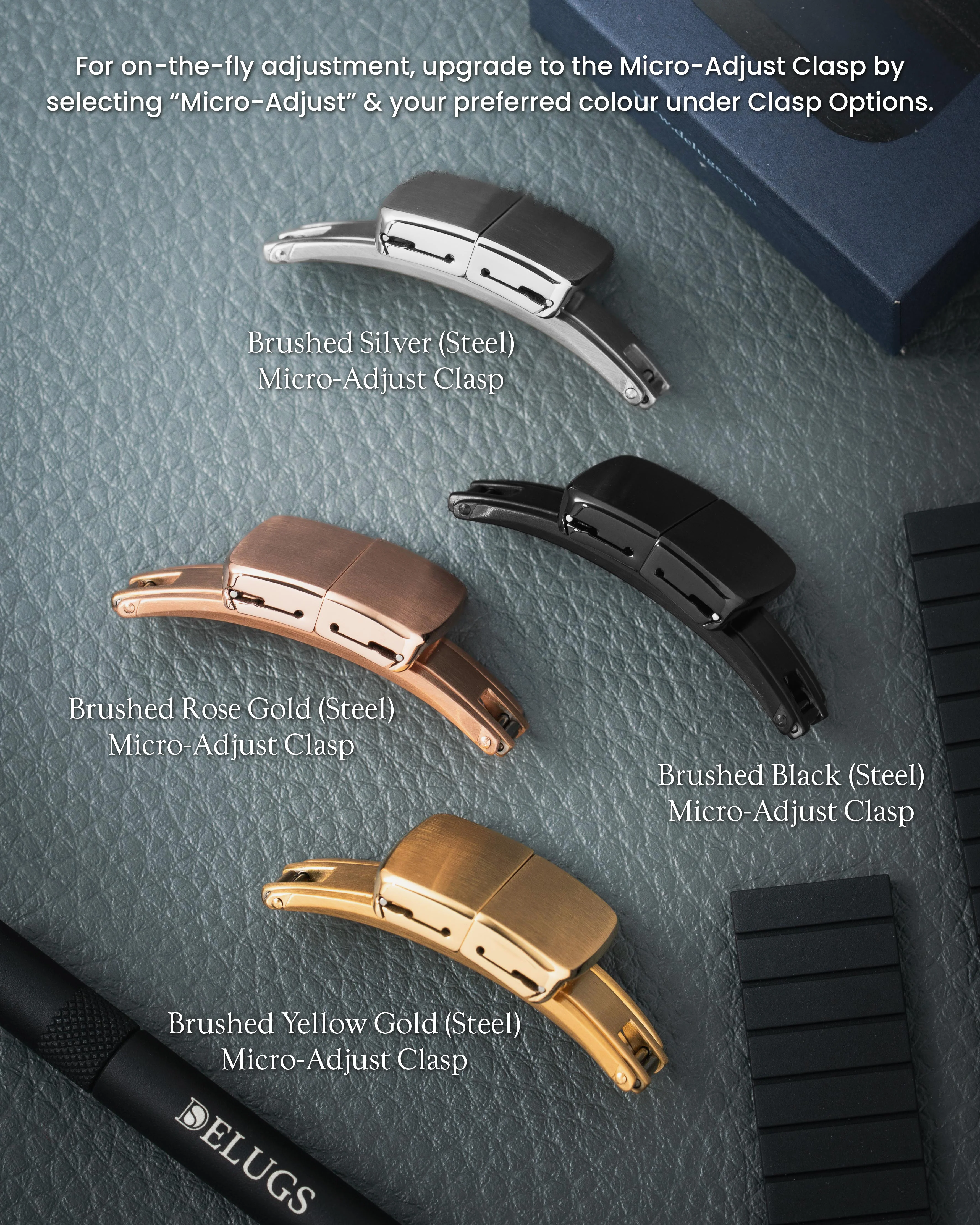 Black Semi-Integrated CTS Rubber Strap - Image 5