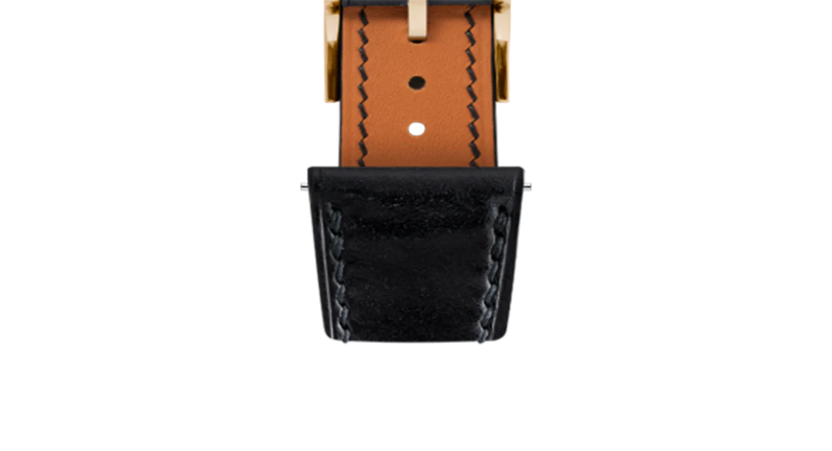 Black Shell Cordovan Slim Strap - Image 11