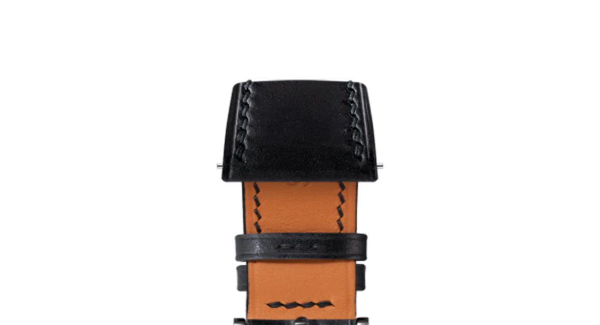 Black Shell Cordovan Slim Strap - Image 12