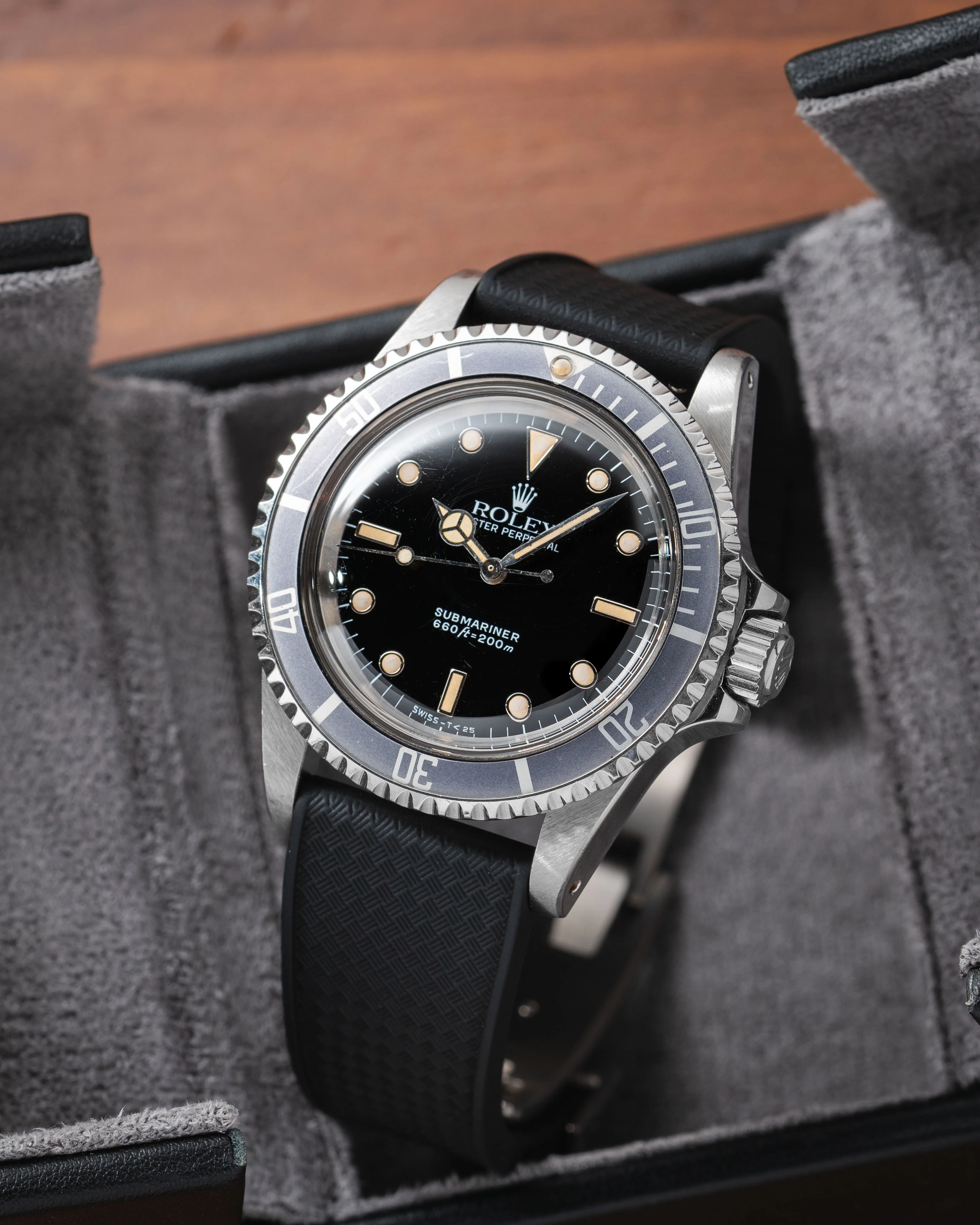 Black Tropical CTS Rubber Strap - Image 4