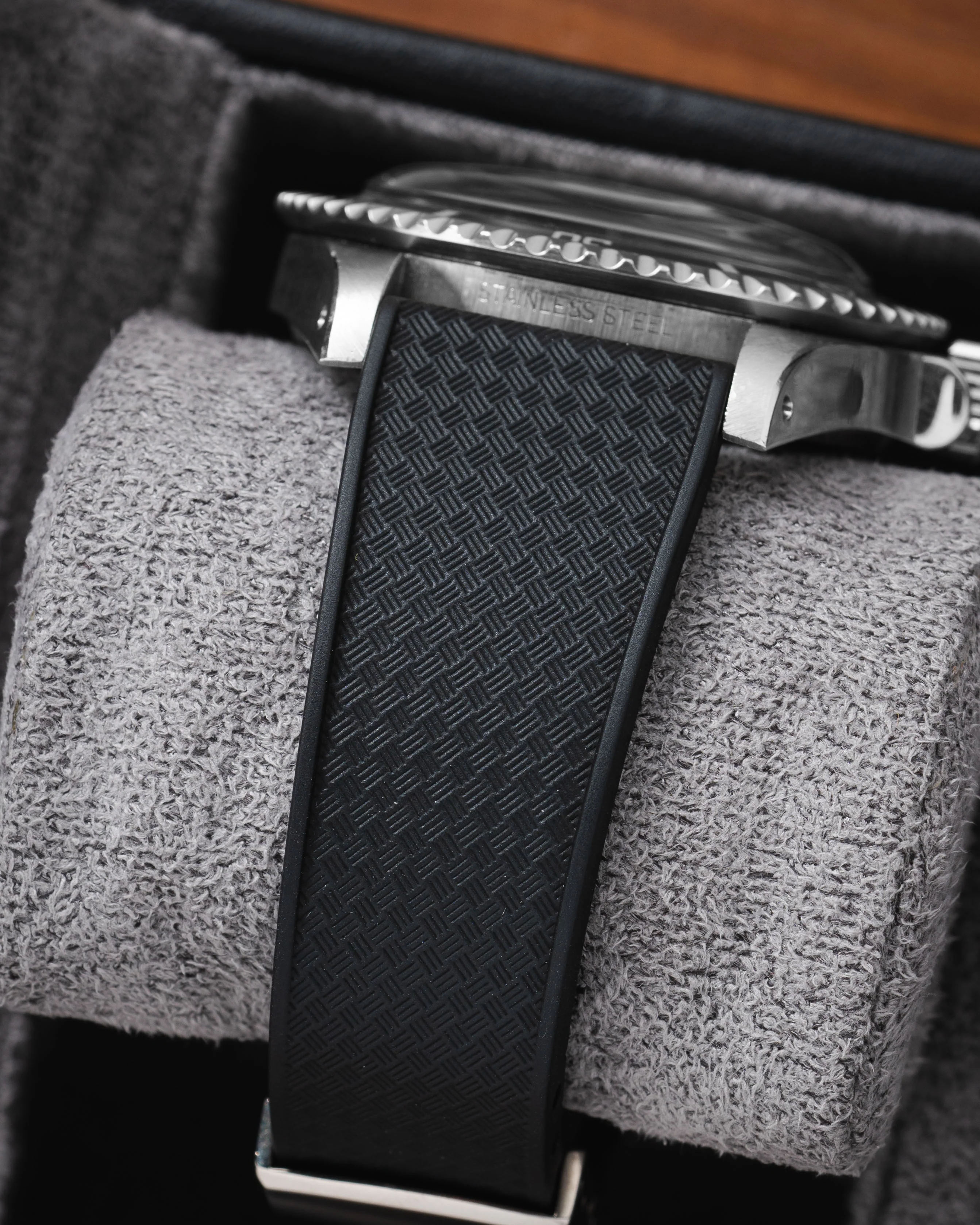 Black Tropical CTS Rubber Strap - Image 6