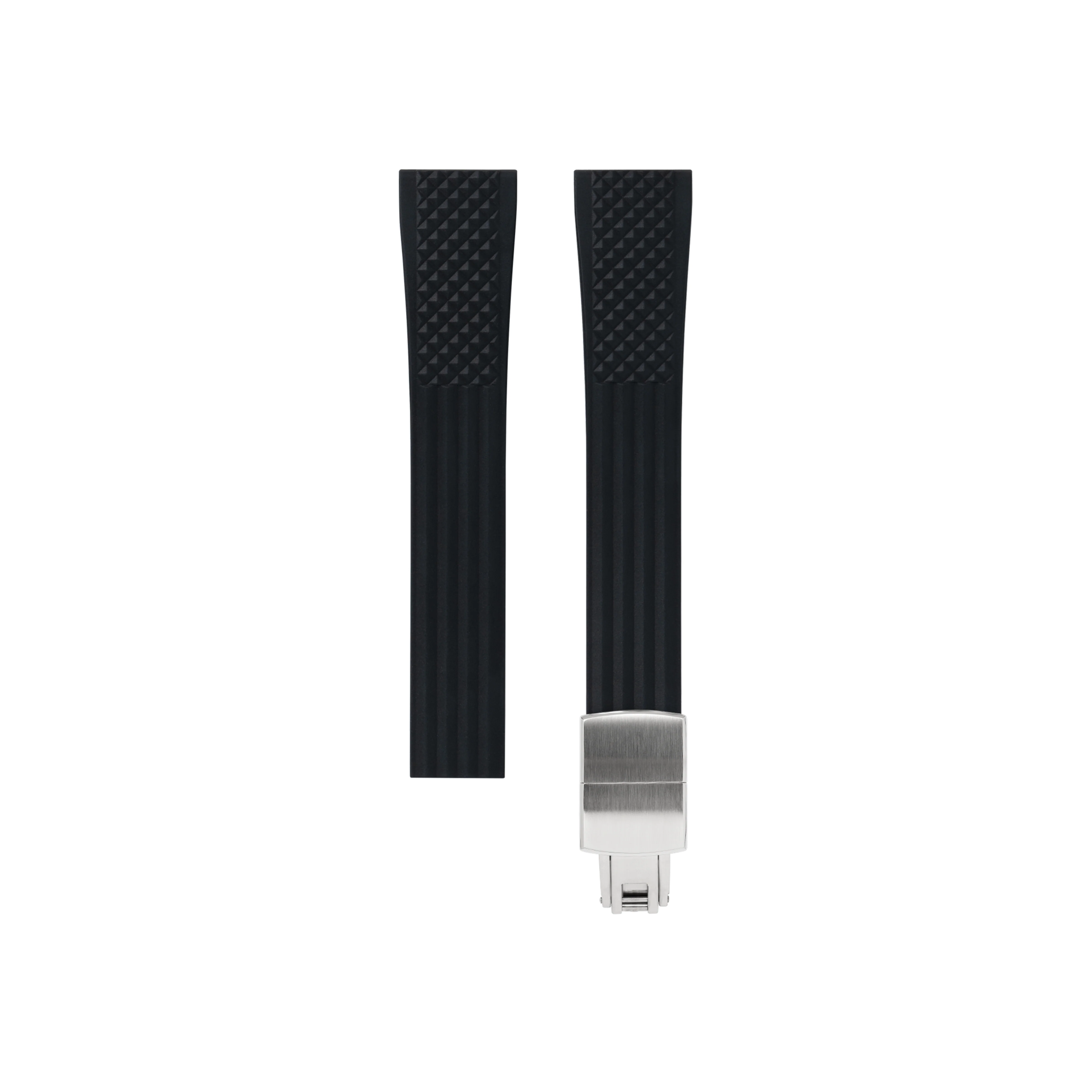 Black Waffle CTS Rubber Strap