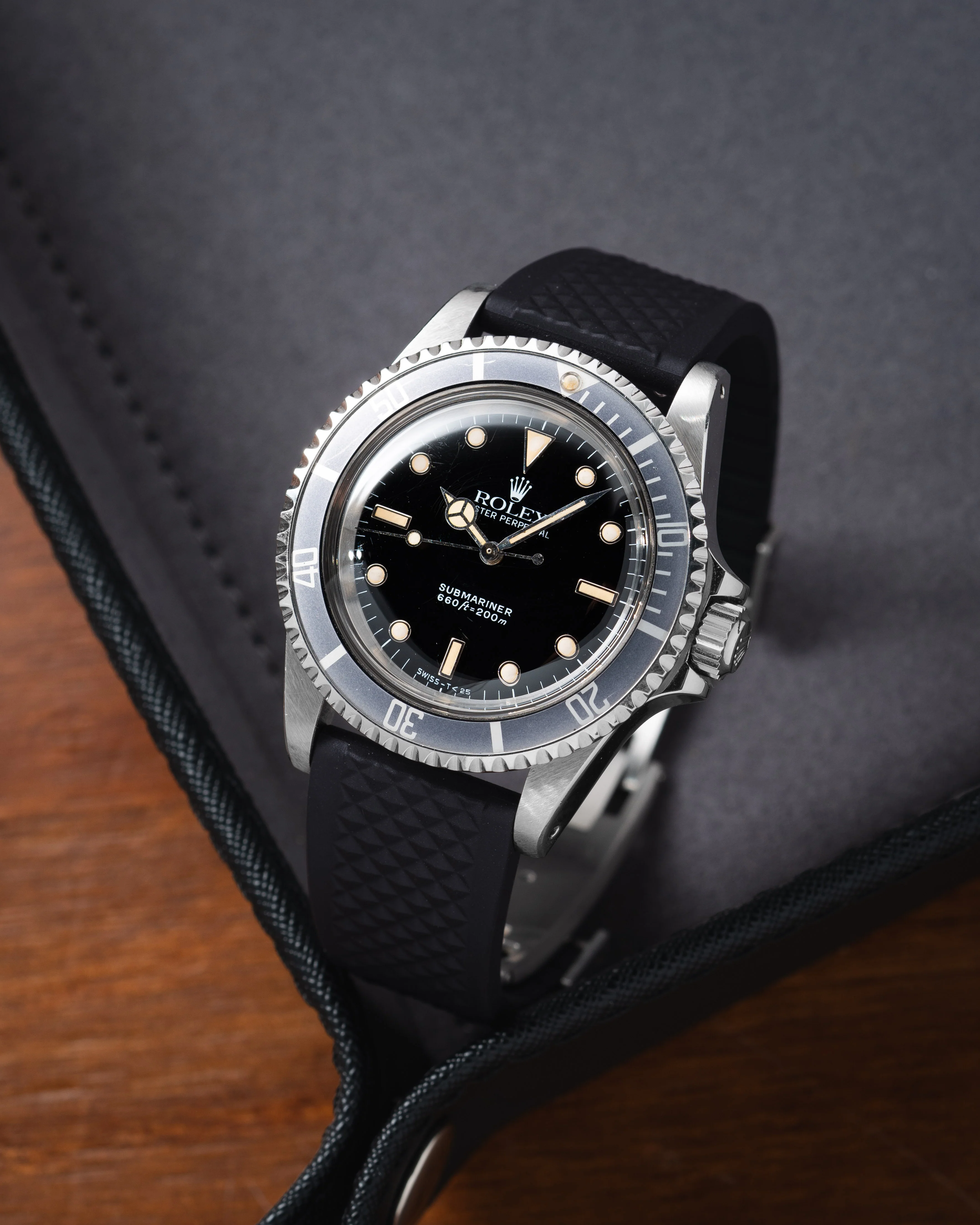 Black Waffle CTS Rubber Strap - Image 4