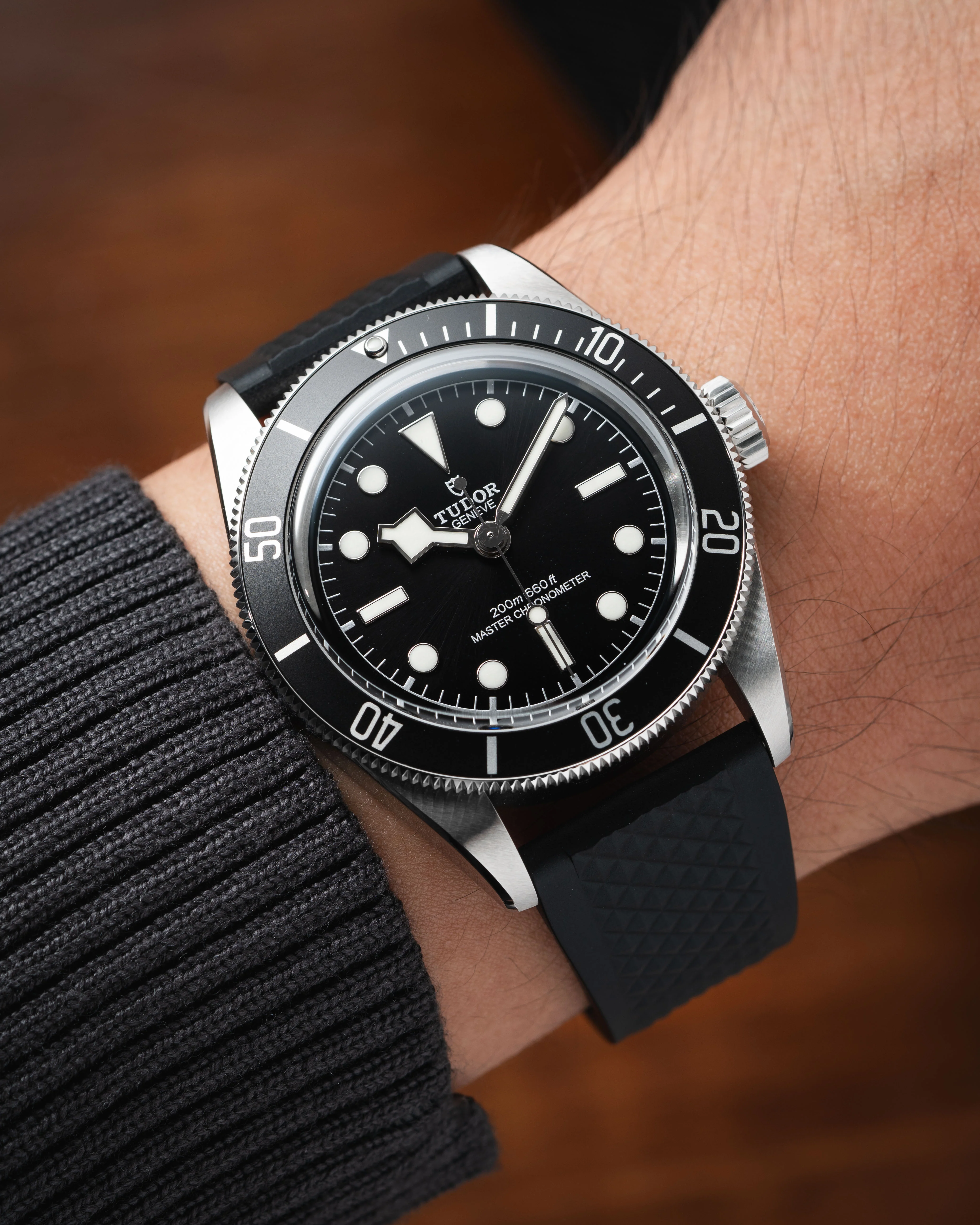Black Waffle CTS Rubber Strap - Image 7