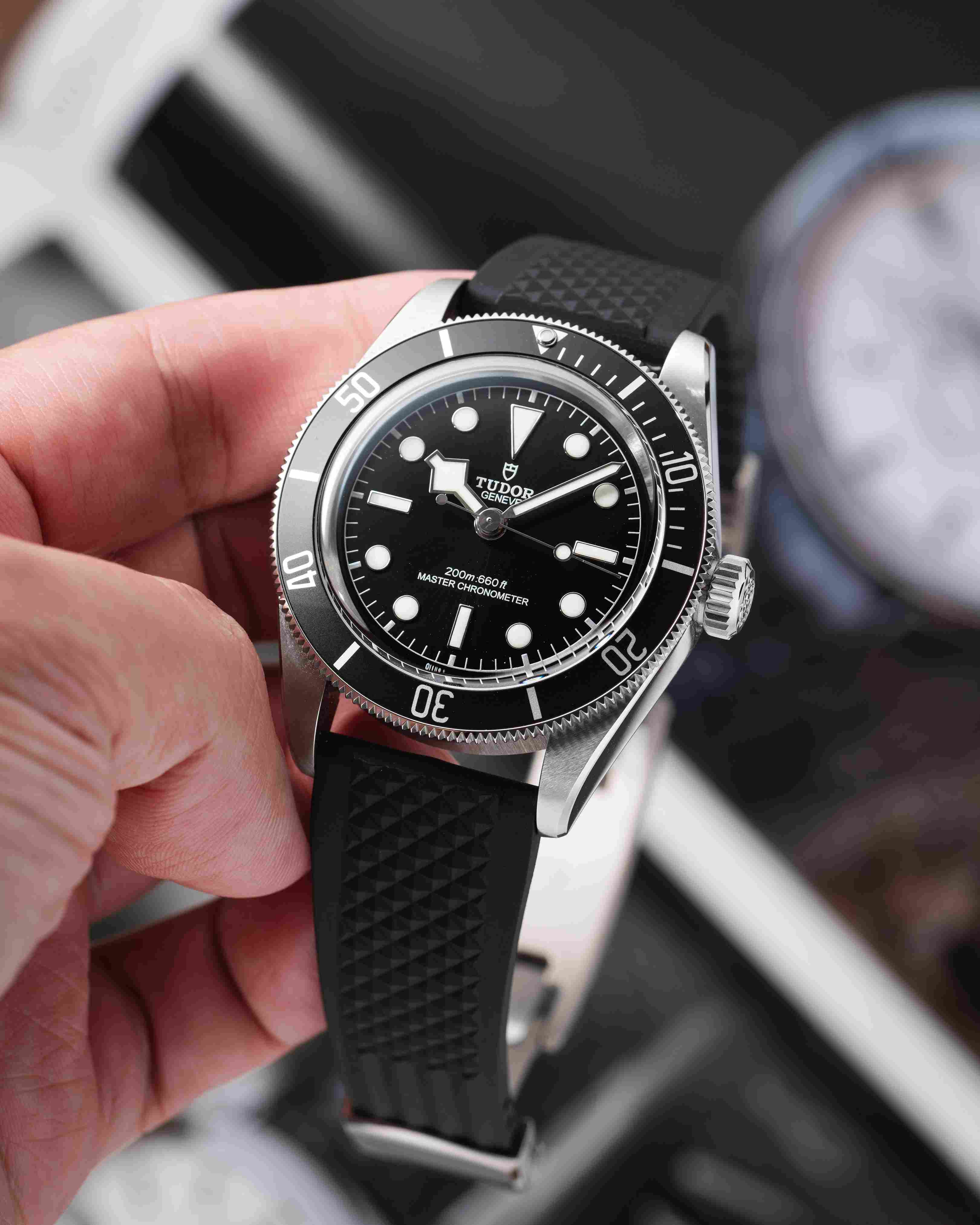 Black Waffle CTS Rubber Strap - Image 8