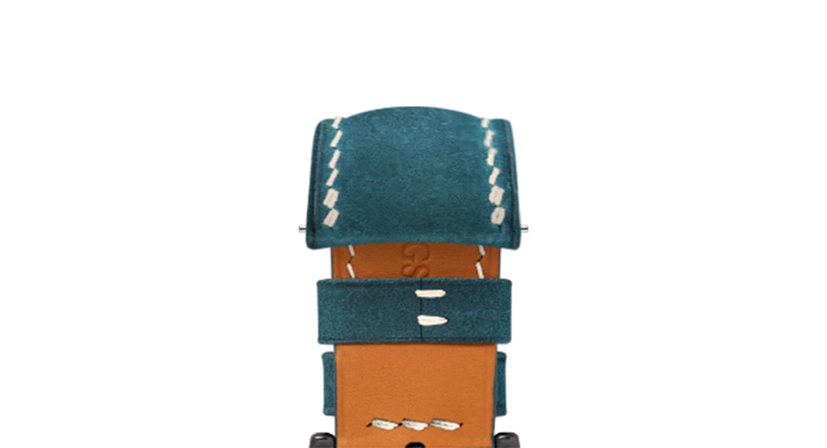 Overstock: Blue Crazy Horse Chunky Strap - Image 9