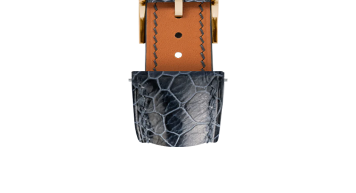 Blue Jean Ostrich Leg Signature Strap - Image 10