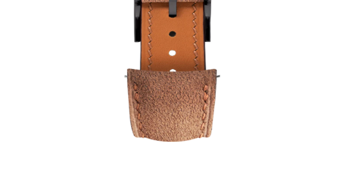 Overstock: Brown Alcantara Signature (Curved) Strap - Image 11